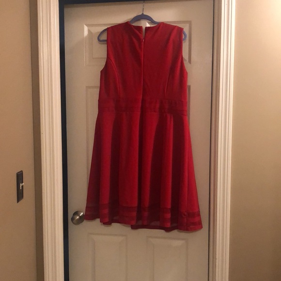 Calvin Klein red dress - Picture 2 of 3